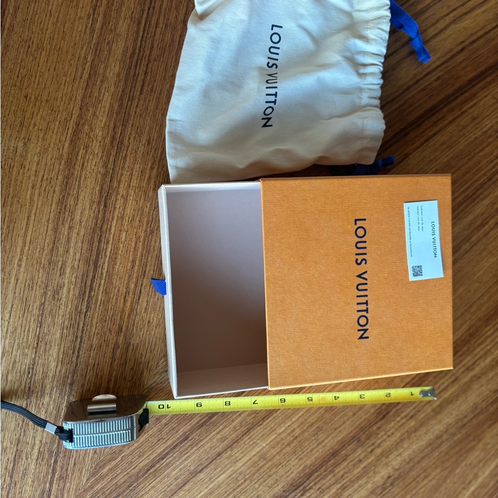 Louis Vuitton Orange Box with Cream Pouch